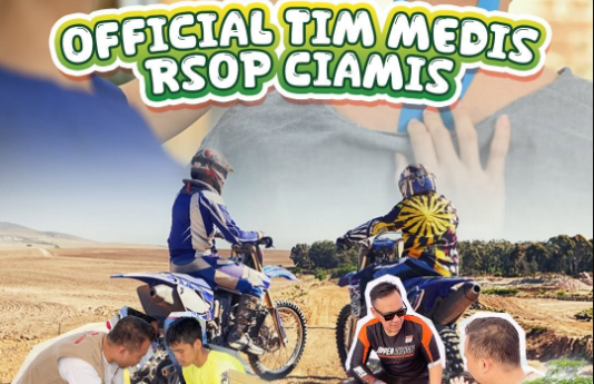 Tim Medis RSOP CIAMIS dalam Hard Enduro di Gunung Pangajar