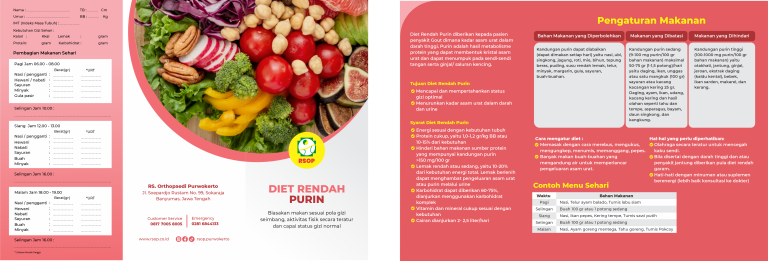 MEDIA EDUKASI GIZI DIET RENDAH PURIN