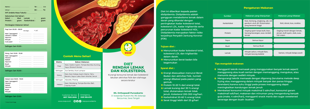 MEDIA EDUKASI GIZI RENDAH LEMAK DAN KOLESTEROL