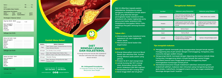 MEDIA EDUKASI GIZI RENDAH LEMAK DAN KOLESTEROL